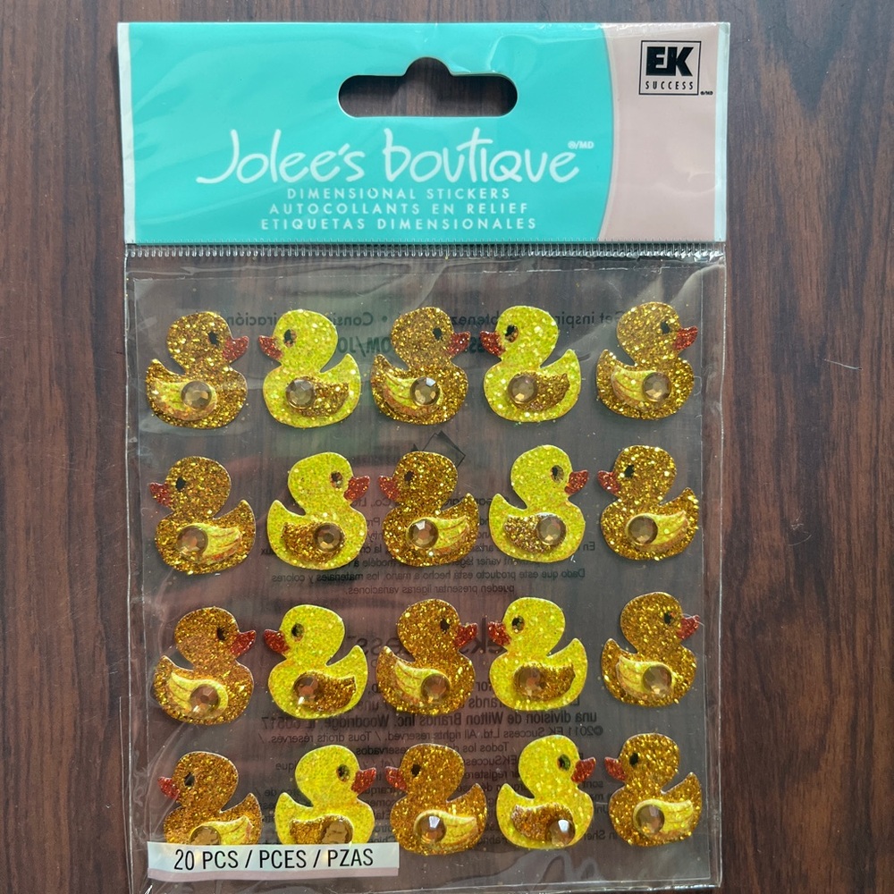 Jolee’s Boutique Dimensional Stickers Ducks
Repeats